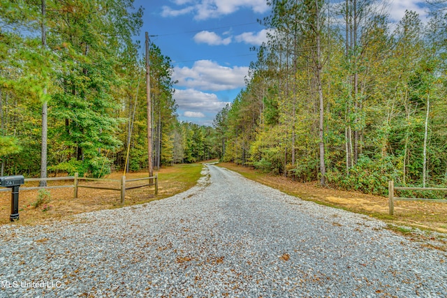 view of street