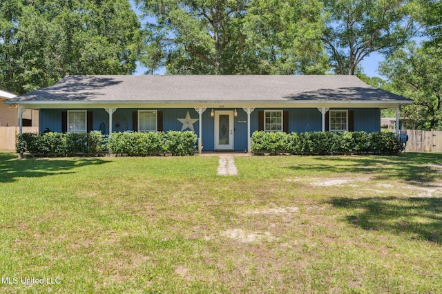 4628 Breland Rd, Vancleave, MS 39565 - ranch-style home featuring a porch
