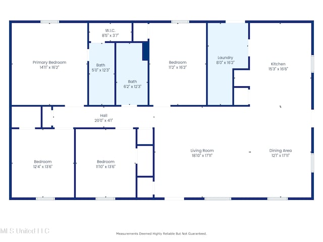 4628 Breland Rd, Vancleave, MS 39565 - room layout