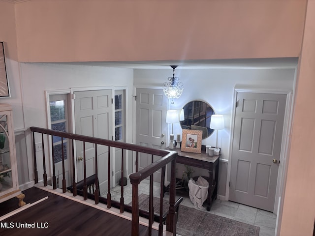 1202 Hemingway St, Greenwood, MS 38930 - stairway with baseboards