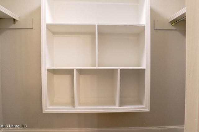 view of spacious closet