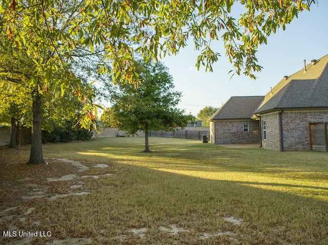 view of yard