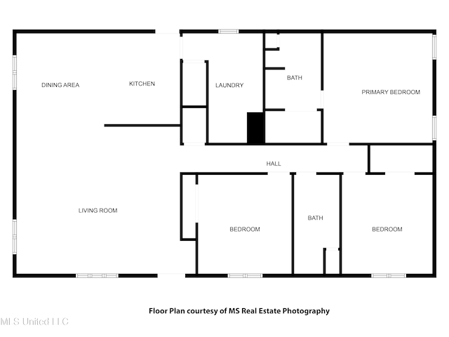 6658 Ahekolo Cir, Diamondhead, MS 39525 - view of home floor plan