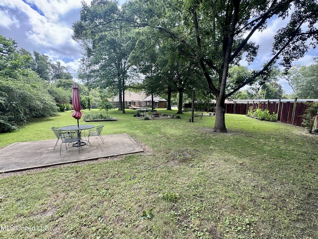 14 Fava St, Alligator, MS 38720 - view of yard featuring a patio area