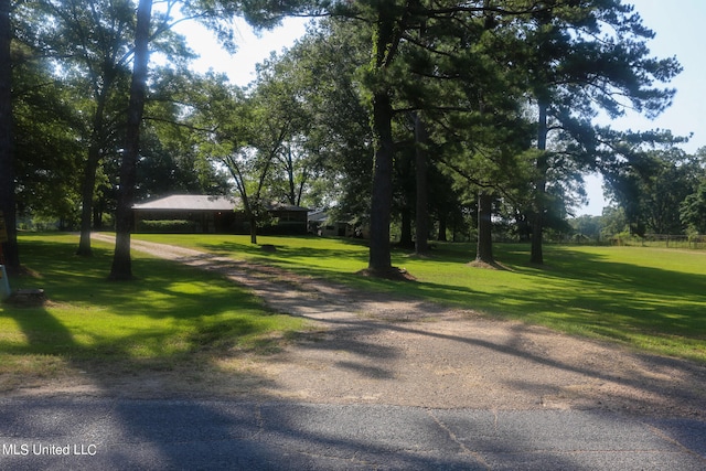 view of road