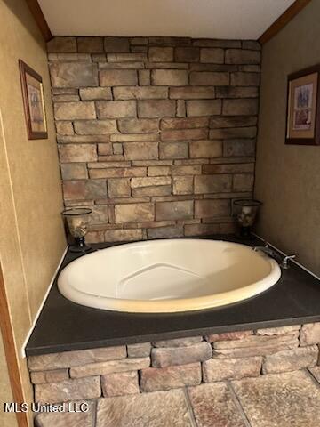 details featuring a bath