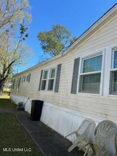 view of side of property