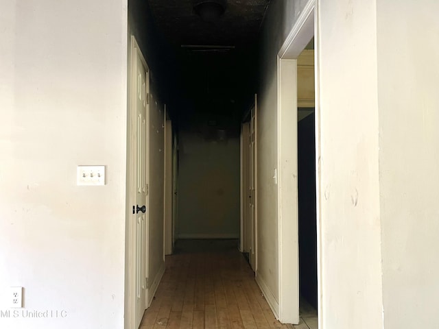 231 Clark Farms Rd, Madison, MS 39110 - hall featuring light wood-style flooring and baseboards