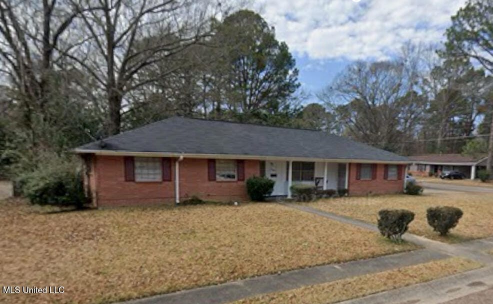 view of ranch-style home