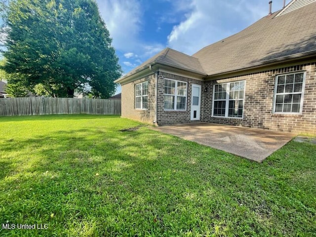 7309 Gerralyn Cv, Olive Branch, MS 38654 - view of yard with a patio area