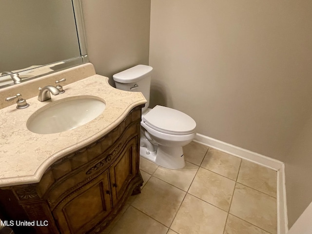 7309 Gerralyn Cv, Olive Branch, MS 38654 - bathroom featuring tile patterned flooring and vanity
