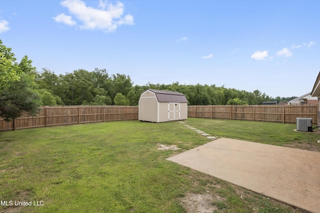 7306 George Ln, Horn Lake, MS 38637 - view of yard with a patio area and cooling unit