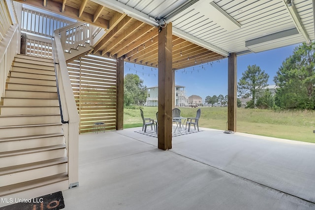 118 Sea Oaks Blvd, Long Beach, MS 39560 - view of patio / terrace featuring stairway