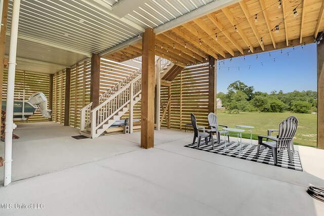 118 Sea Oaks Blvd, Long Beach, MS 39560 - view of patio / terrace featuring stairs