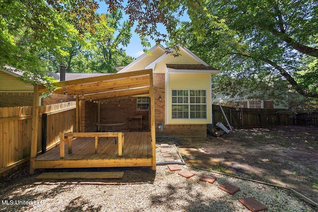 147 Lofty Pine Ln, Clinton, MS 39056 - view of outbuilding with a fenced backyard