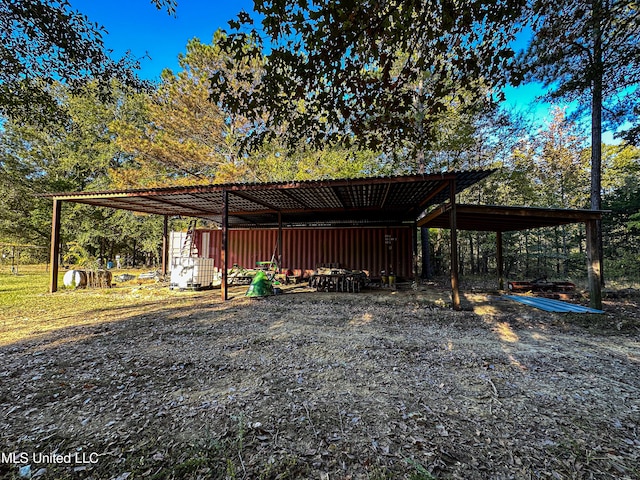 106 Crockrell Rd, Lexington, MS 39095 - exterior space with a carport