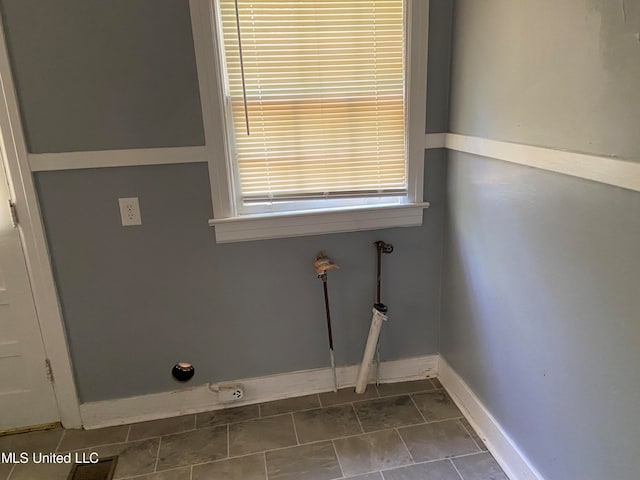 view of laundry area