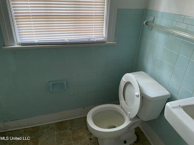 bathroom with toilet