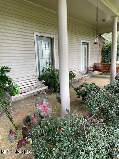 view of patio / terrace featuring a porch