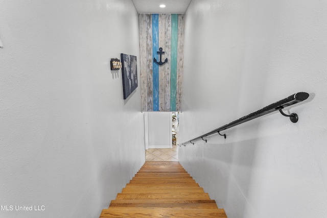 9000 Spring Ave, Ocean Springs, MS 39564 - stairway featuring recessed lighting