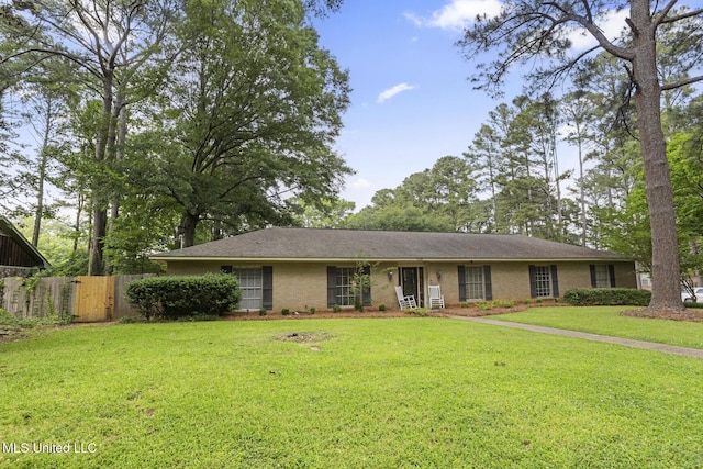 5348 Saratoga Dr, Jackson, MS 39211 - view of ranch-style home