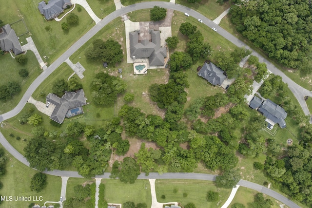 aerial overview of property's location
