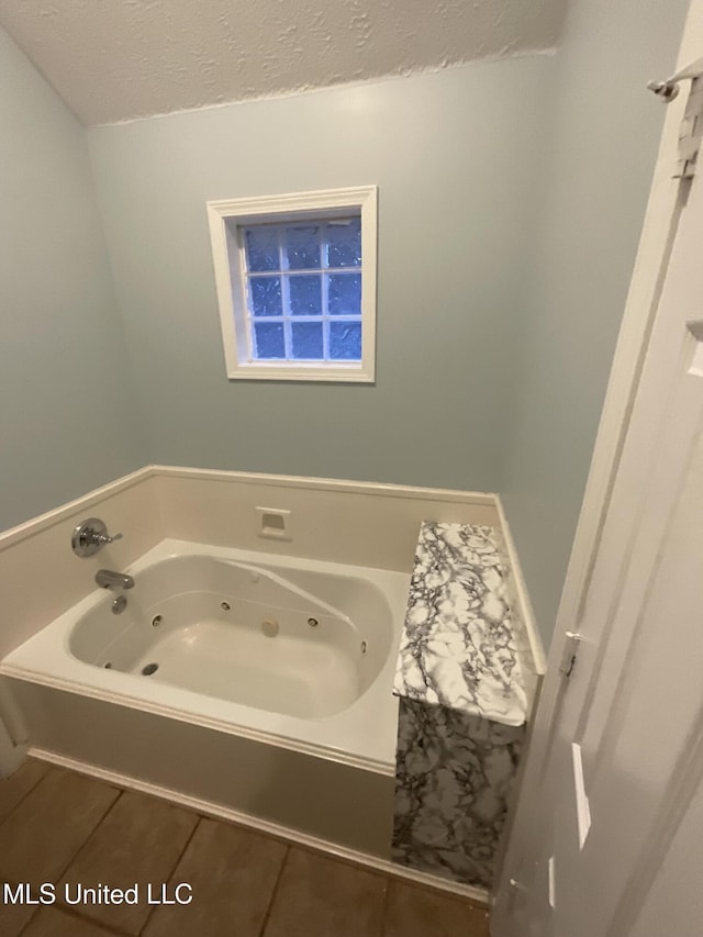 bathroom with a bath