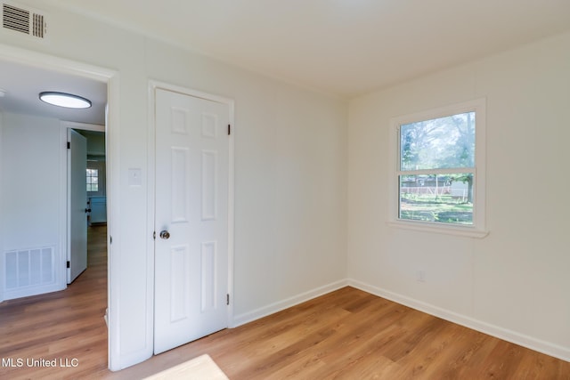 3217 Detroit Ave, Pascagoula, MS 39581 - empty room featuring light wood-type flooring and baseboards
