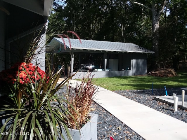 683B Cedar Hill Rd, Flora, MS 39071 - exterior space with a yard