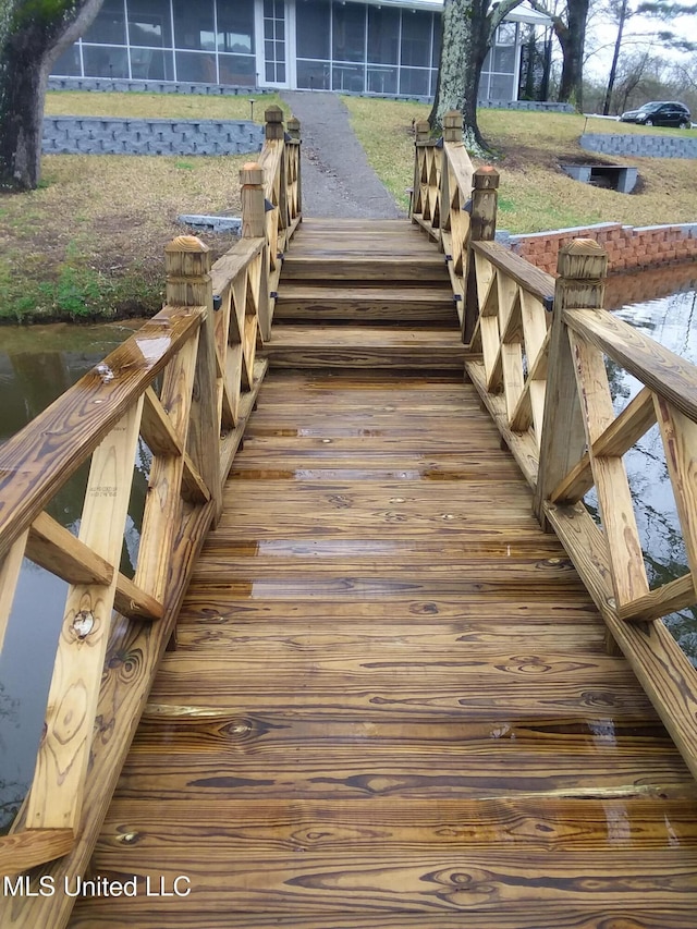 683B Cedar Hill Rd, Flora, MS 39071 - view of dock area