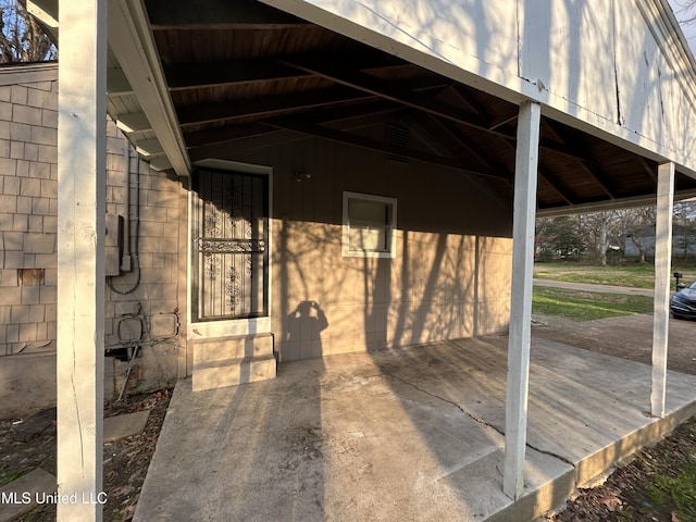 view of patio / terrace