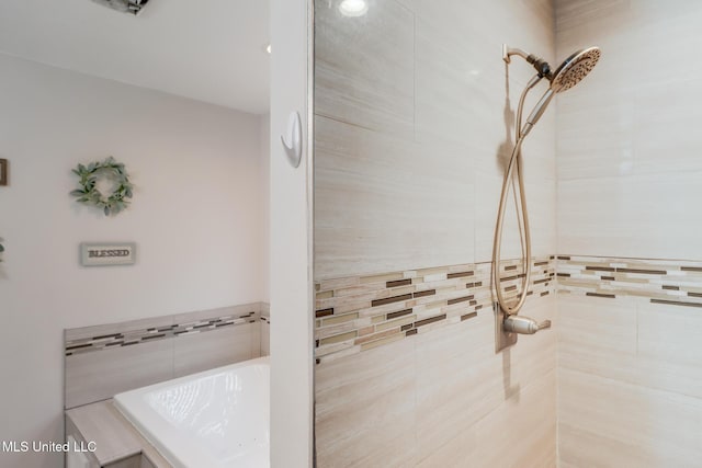 5421 Espy Ave, Long Beach, MS 39560 - full bath with a tile shower and tile walls