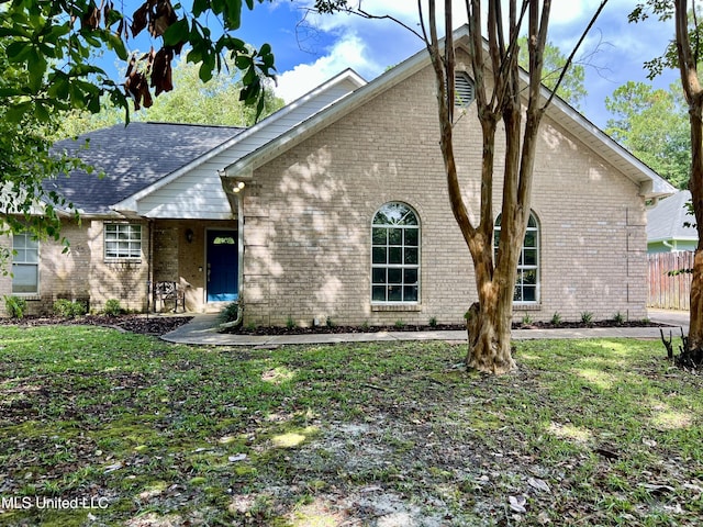 8004 Martin Bluff Rd, Gautier, MS 39553 - view of front facade featuring brick siding