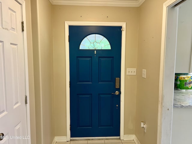 8004 Martin Bluff Rd, Gautier, MS 39553 - foyer entrance with ornamental molding