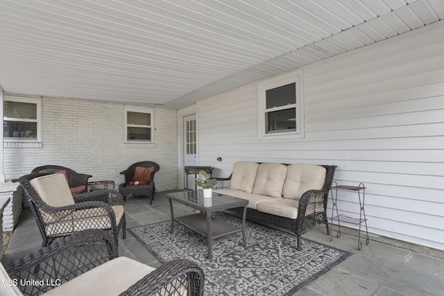 view of patio / terrace with outdoor lounge area