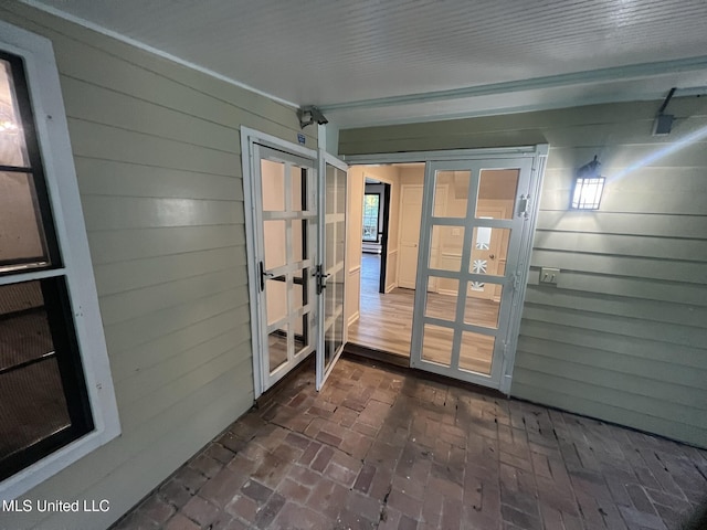 767 Sherwood Dr, Jackson, MS 39216 - view of exterior entry featuring french doors