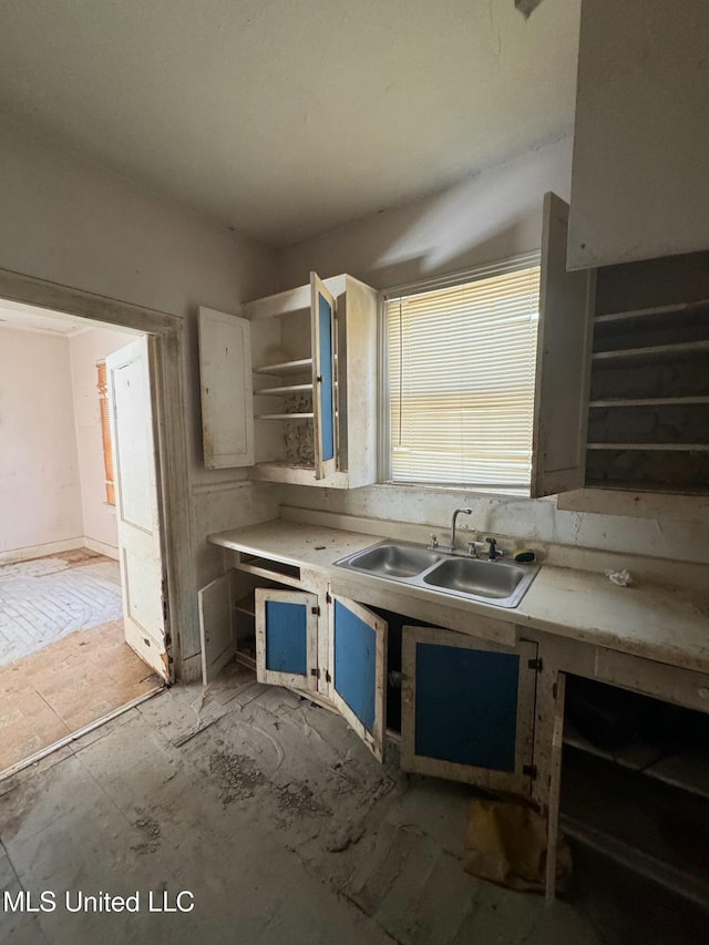 kitchen featuring sink