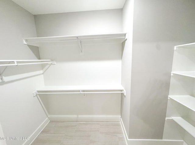 view of spacious closet