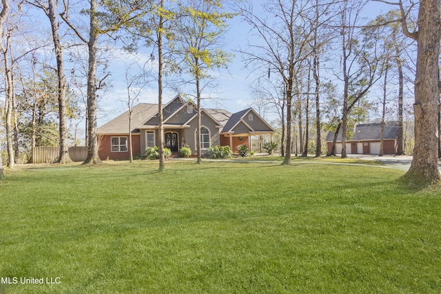 1400 Magnolia Bluff Dr, Gautier, MS 39553 - view of front facade