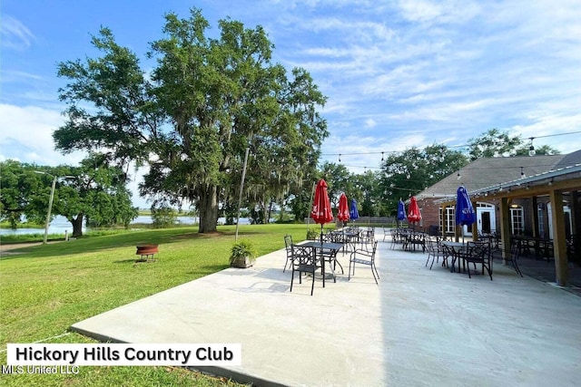1400 Magnolia Bluff Dr, Gautier, MS 39553 - view of patio / terrace