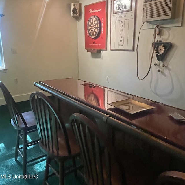 109 Evergreen Dr, Diberville, MS 39540 - bar featuring a wall mounted air conditioner