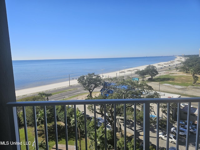 2668 Beach Blvd Unit 702, Biloxi, MS 39531 - water view featuring local beach