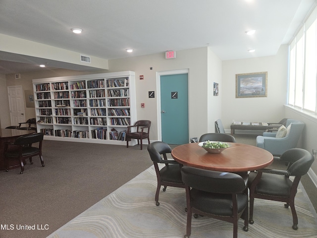 2668 Beach Blvd Unit 702, Biloxi, MS 39531 - dining room with carpet floors and recessed lighting