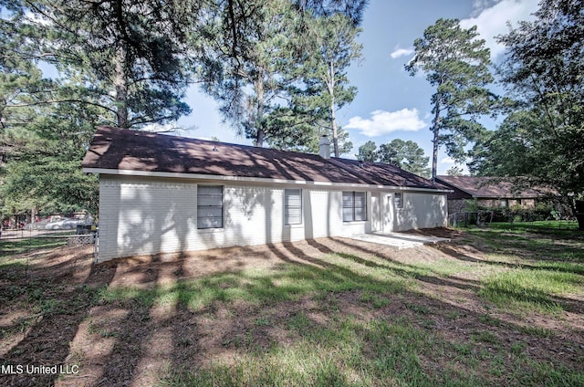 226 N Shenandoah Rd, Brandon, MS 39047 - back of property featuring brick siding