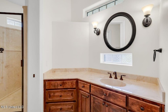 17000 River Pl, Vancleave, MS 39565 - full bath with vanity and a shower