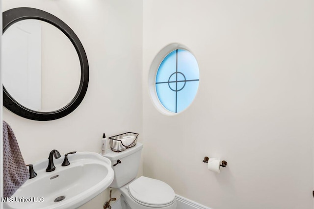 17000 River Pl, Vancleave, MS 39565 - half bath featuring a sink and toilet