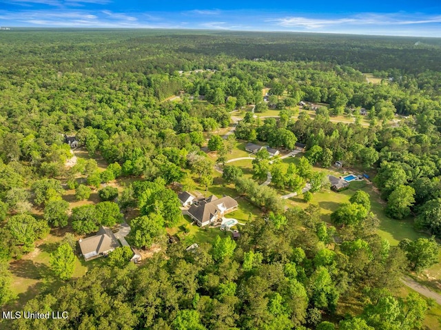 17000 River Pl, Vancleave, MS 39565 - aerial view of property's location featuring a forest