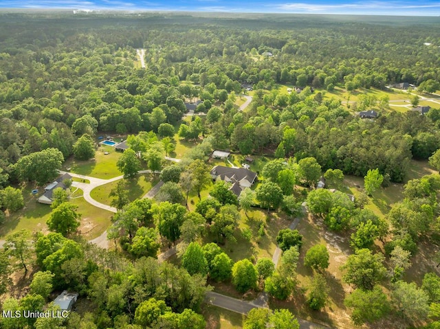 17000 River Pl, Vancleave, MS 39565 - bird's eye view of a heavily wooded area