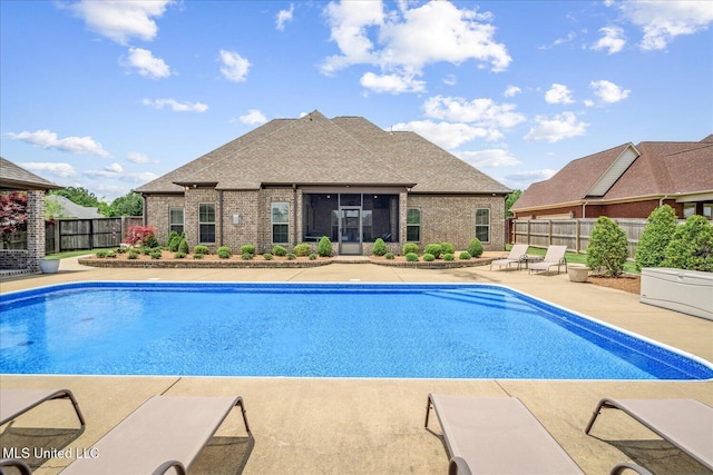 8063 Elizabeth Dr, Olive Branch, MS 38654 - view of pool featuring a patio