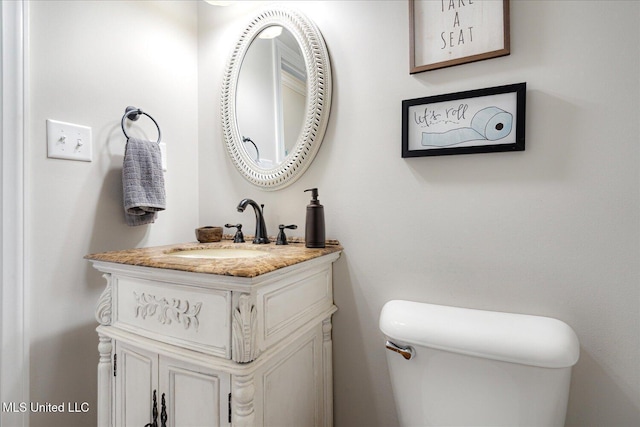 8063 Elizabeth Dr, Olive Branch, MS 38654 - bathroom featuring toilet and vanity